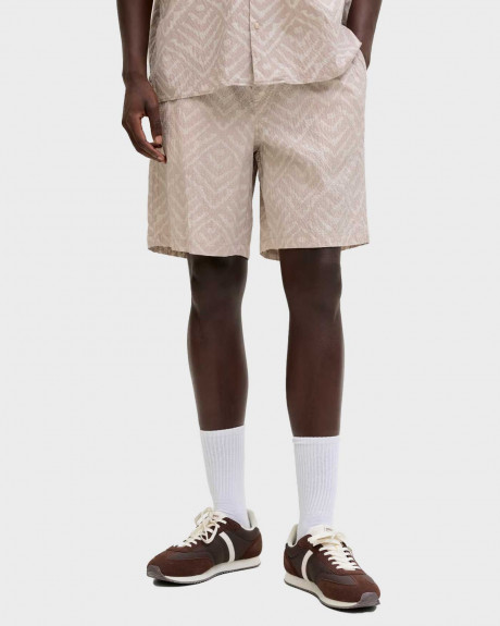 JACK & JONES JPSTJAIDEN MILO SEERSUCKER ΑΝΔΡΙΚΗ ΒΕΡΜΟΥΔΑ - 12288962