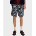 JACK & JONES JPSTJAIDEN MILO SEERSUCKER ΑΝΔΡΙΚΗ ΒΕΡΜΟΥΔΑ - 12288962 - ΜΠΛΕ