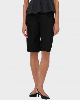 ONLY GOA WOMEN'S HIGH RISE SHORTS - 15363720 - BLACK