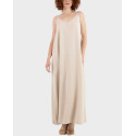 ONLY ARIS WOMEN'S MAXI DRESS - 15337951 - BEIGE