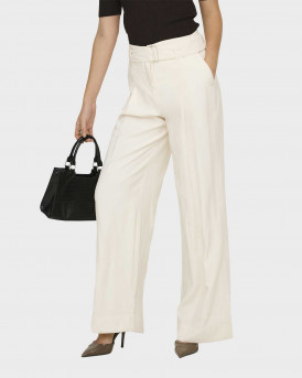 ONLY TILA ΓΥΝΑΙΚΕΙΟ ΠΑΝΤΕΛΟΝΙ WIDE LEG - 15367390 - ΑΣΠΡΟ