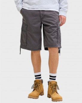 JACK & JONES JPSTCOLE ANTHONY CARGO ΑΝΔΡΙΚΗ ΒΕΡΜΟΥΔΑ - 12293343 - ΑΝΘΡΑΚΙ