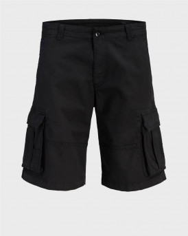 JACK & JONES JPSTCOLE ANTHONY CARGO ΑΝΔΡΙΚΗ ΒΕΡΜΟΥΔΑ - 12293343 - ΜΑΥΡΟ