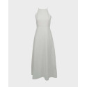 ONLY ELENE WOMEN'S MAXI LINEN DRESS - 15370406 - WHITE
