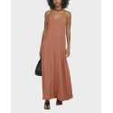 ONLY MADELI WOMEN'S MAXI DRESS - 15371094 - BROWN