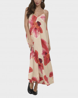 ONLY RESI-ELANOR WOMEN'S MAXI FLORAL DRESS - 15372628 - MULTI