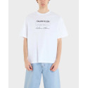 CALVIN KLEIN 16S APRIL GRAPHIC SEASONAL ΑΝΔΡΙΚΗ ΚΟΝΤΟΜΑΝΙΚΗ ΜΠΛΟΥΖΑ - LV04RE827G - ΜΑΥΡΟ