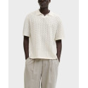 JACK & JONES JORTYLER ΑΝΔΡΙΚΗ ΠΛΕΚΤΗ ΚΟΝΤΟΜΑΝΙΚΗ ΠΟΛΟ ΜΠΛΟΥΖΑ - 12295227 - ΕΚΡΟΥ