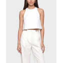 ΜΥ Τ WEARABLES WOMEN'S HALTER TOP - S26T4204 - WHITE