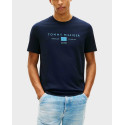 TOMMY HILFIGER ΑΝΔΡΙΚΗ ΚΟΝΤΟΜΑΝΙΚΗ ΜΠΛΟΥΖΑ - ΜW0MW42365 - ΜΠΛΕ