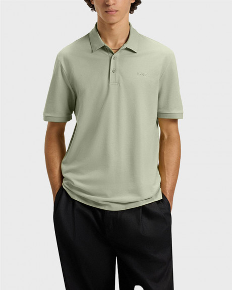 HUGO JERSEY ΑΝΔΡΙΚΗ ΚΟΝΤΟΜΑΝΙΚΗ ΜΠΛΟΥΖΑ ΠΟΛΟ - 50466182 