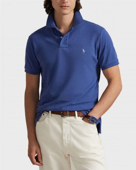 POLO RALPH LAUREN MEN'S POLO SHIRT - 710680784460 - BLUE