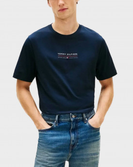 TOMMY HILFIGER ΑΝΔΡΙΚΗ ΚΟΝΤΟΜΑΝΙΚΗ ΜΠΛΟΥΖΑ - MW0MW42363 - ΜΠΛΕ