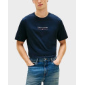 TOMMY HILFIGER ΑΝΔΡΙΚΗ ΚΟΝΤΟΜΑΝΙΚΗ ΜΠΛΟΥΖΑ - MW0MW42363 - ΜΠΛΕ