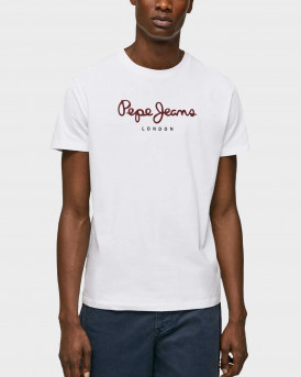 PEPE JEANS EGGO ΑΝΔΡΙΚΗ ΚΟΝΤΟΜΑΝΙΚΗ ΜΠΛΟΥΖΑ - PM508208 - ΑΣΠΡΟ