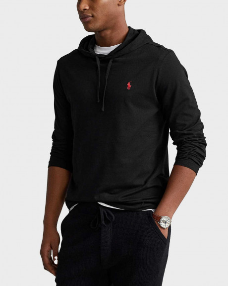 POLO RALPH LAUREN ΑΝΔΡΙΚΗ ΜΑΚΡΥΜΑΝΙΚΗ ΜΠΛΟΥΖΑ ΜΕ ΚΟΥΚΟΥΛΑ - 710847203001