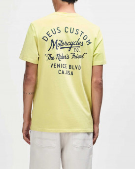 DEUS EX MACHINA CAMBER TEE ΑΝΔΡΙΚΗ ΚΟΝΤΟΜΑΝΙΚΗ ΜΠΛΟΥΖΑ - D261MTS3200 - ΚΙΤΡΙΝΟ