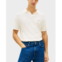 TOMMY HILFIGER ΑΝΔΡΙΚΗ ΠΛΕΚΤΗ ΠΟΛΟ ΜΠΛΟΥΖΑ - ΜW0MW42795 - ΕΚΡΟΥ