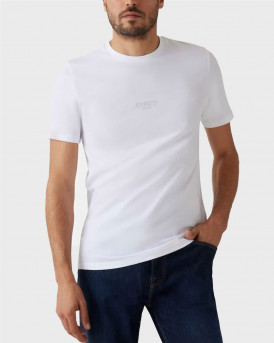 GUESS AIDY CN ΑΝΔΡΙΚΗ ΚΟΝΤΟΜΑΝΙΚΗ ΜΠΛΟΥΖΑ - M2YI72I3Z14 - ΑΣΠΡΟ