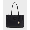 GUESS ISOLA WOMEN'S SHOPPER BAG - HWBG990523  - BLACK