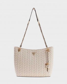 GUESS CHERYL WOMEN'S SHOULDER BAG - HWTQ972022  - ECRU