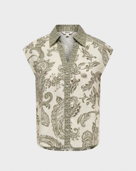 ONLY MISA WOMEN'S SHORT-SLEEVED SHIRT - 15373649