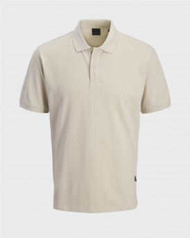 JACK & JONES JPRBLAWESTON ΑΝΔΡΙΚΗ ΚΟΝΤΟΜΑΝΙΚΗ ΠΟΛΟ ΜΠΛΟΥΖΑ - 12297755 - ΜΠΕΖ