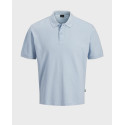 JACK & JONES JPRBLAWESTON ΑΝΔΡΙΚΗ ΚΟΝΤΟΜΑΝΙΚΗ ΠΟΛΟ ΜΠΛΟΥΖΑ - 12297755 - ΜΑΥΡΟ
