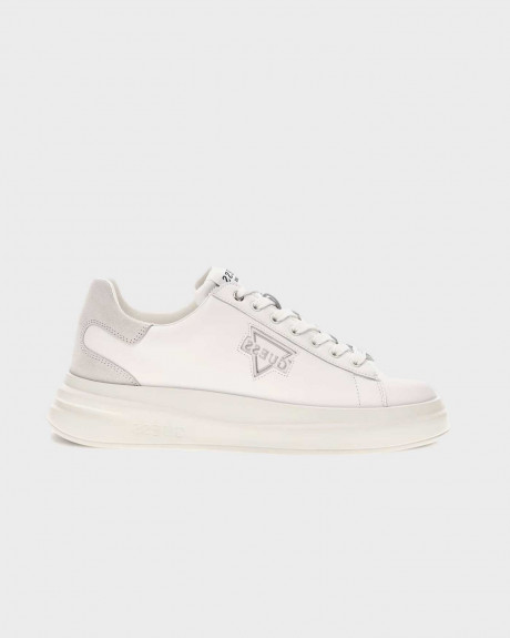 GUESS ELBA WOMEN'S LEATHER SNEAKERS - FMFBANLEL12
