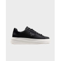 GUESS ELBA WOMEN'S LEATHER SNEAKERS - FMFBANLEL12 - BLACK