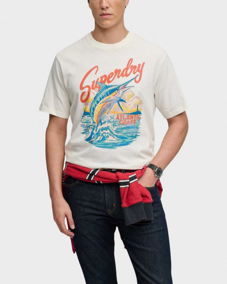 SUPERDRY MARITIME ΑΝΔΡΙΚΗ ΚΟΝΤΟΜΑΝΙΚΗ ΜΠΛΟΥΖΑ - M1012355Α