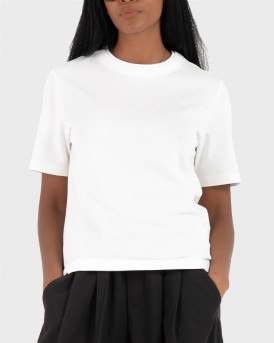 VERO MODA AWARE VIRGINIA WOMEN'S SHORT SLEEVE T-SHIRT - 10339700 - WHITE