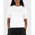 VERO MODA AWARE VIRGINIA WOMEN'S SHORT SLEEVE T-SHIRT - 10339700 - WHITE