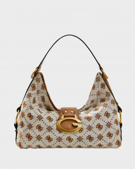 GUESS CAMDEN WOMEN'S SHOULDER BAG - ΗWJB930872  - BEIGE