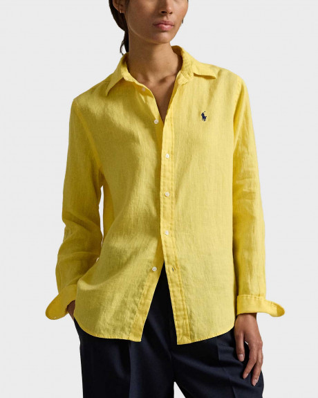 POLO RALPH LAUREN WOMEN'S LINEN SHORT - 211970730502