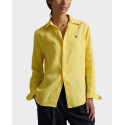 POLO RALPH LAUREN WOMEN'S LINEN SHORT - 211970730502 - YELLOW