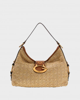 GUESS CAMDEN WOMEN'S SHOULDER BAG - HWRB930818  - BEIGE