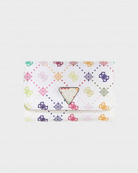 GUESSS SILIA WOMEN'S WALLET - TWGM9890160  - ECRU