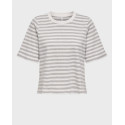 ONLY CARLINA WOMEN'S SHORT SLEEVE T-SHIRT - 15365131 - WHITE