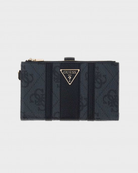 GUESS LAUREL ΓΥΝΑΙΚΕΙΟ ΠΟΡΤΟΦΟΛΙ - SWSS7459157  - ΑΝΘΡΑΚΙ