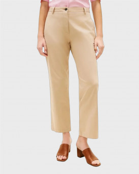 TOMMY HILFIGER ΓΥΝΑΙΚΕΙΟ CHINO ΠΑΝΤΕΛΟΝΙ - Ww0WW49647 - ΜΠΕΖ