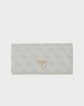 GUESS LAUREL ΓΥΝΑΙΚΕΙΟ ΠΟΡΤΟΦΟΛΙ - SWSG7459155  - ΕΚΡΟΥ