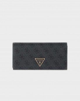 GUESS LAUREL ΓΥΝΑΙΚΕΙΟ ΠΟΡΤΟΦΟΛΙ - SWSG7459155  - ΑΝΘΡΑΚΙ
