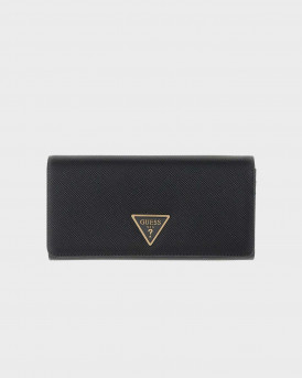 GUESS LAUREL ΓΥΝΑΙΚΕΙΟ ΠΟΡΤΟΦΟΛΙ - SWZG7459155  - ΜΑΥΡΟ