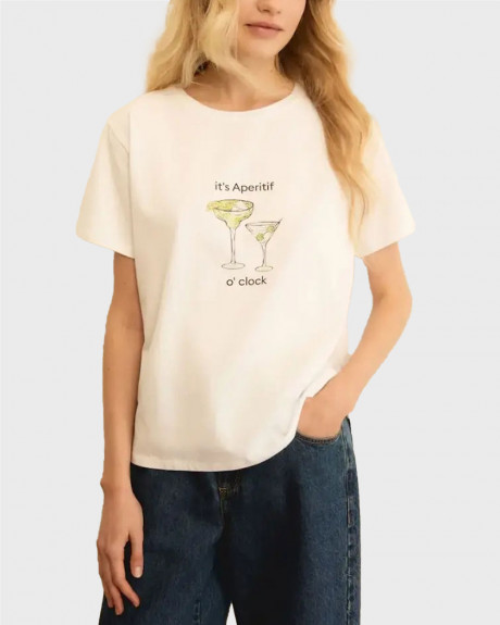 EMME BY MARELLA EMMGOLA WOMEN'S COTTON SHORT SLEEVE BLOUSE - 26159710722