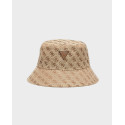 GUESS NOELLE WOMEN'S BUCKET HAT - ΑW5504POL01 - BEIGE