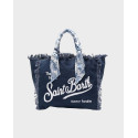 MC2 SAINT BARTH VANITY FOULARD JUNGLE WOMEN'S TOTE BAG - VANI045 09850L - BLUE