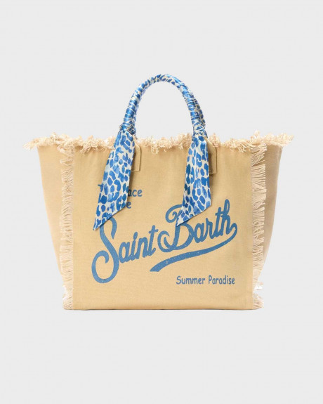MC2 SAINT BARTH VANITY BLUE SAFARI WOMEN'S TOTE BAG - VANI045 09245L