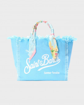 MC2 SAINT BARTH SPIRIT WOMEN'S TOTE BAG - VANI045 09250L - LIGHT BLUE