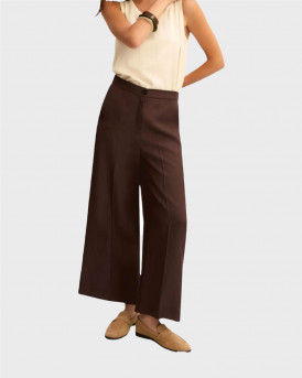 EMME BY MARELLA EMMALCUNO ΓΥΝΑΙΚΕΙΟ TWILL ΠΑΝΤΕΛΟΝΙ - 26151310222  - ΜΠΟΡΝΤΩ
